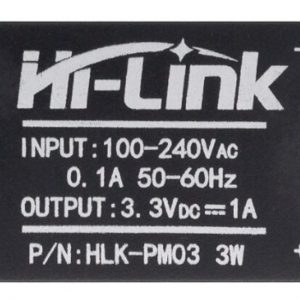 HLK-PM03 Convertidor AC DC – Fuente 3.3V