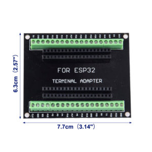 ESP32 Screw Shield, Adaptador de Terminales 38 Pines