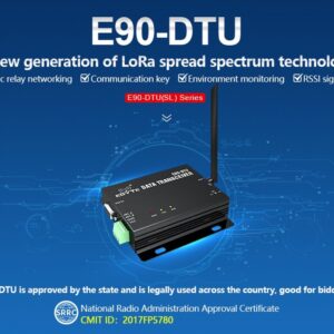 LoRa Ebyte E90-DTU(900SL22), RS232, RS485, HMI, PLC